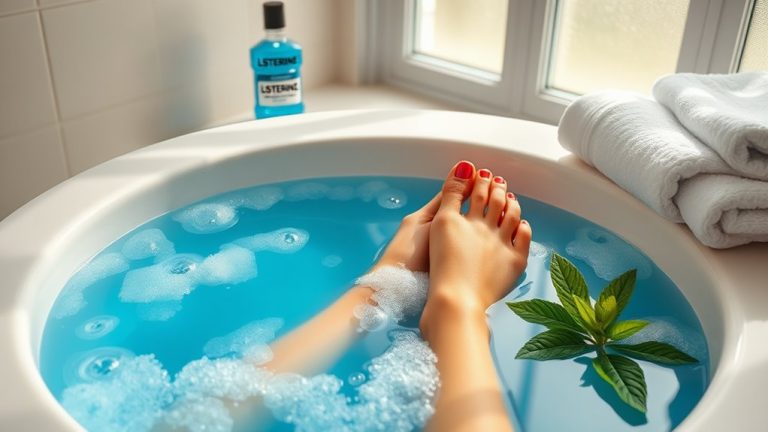 Listerine Foot Soak Hacks for Smooth Feet
